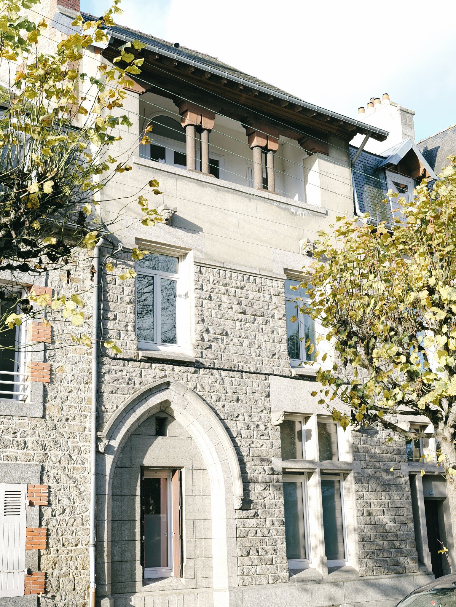 Façade de l’Hôtel Particulier Lefort à Guingamp